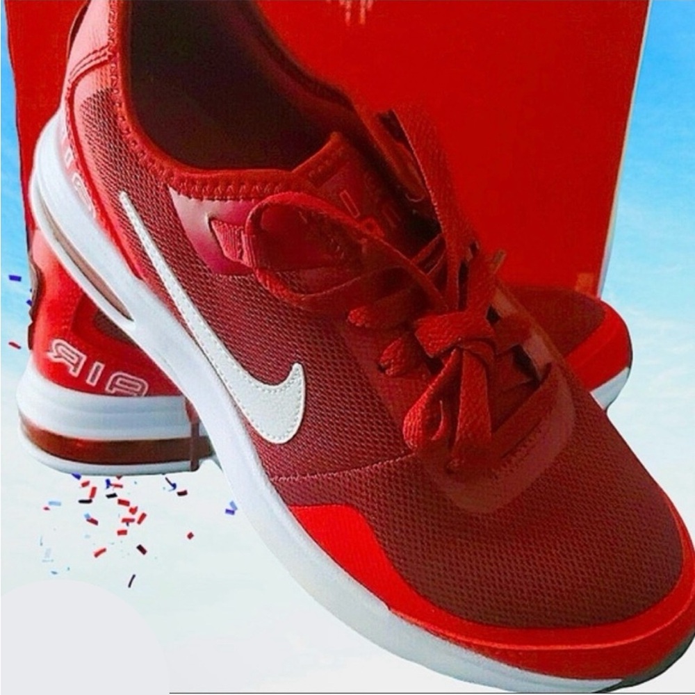 NIKE AIR MAX LB Red with White Accents